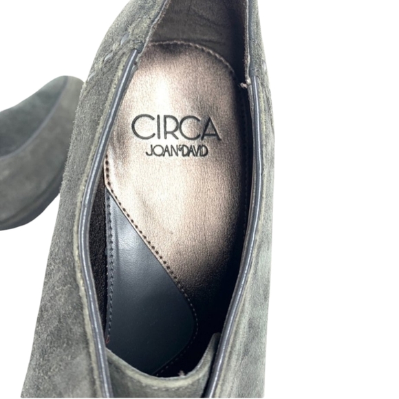 Circa Joan Herald David Gray Suede Heels 8.5 - Picture 8 of 9